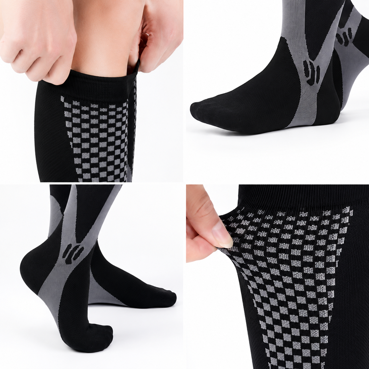 FlowStep™ | Calze a Compressione Graduata Premium per Gambe Leggere e Comfort Quotidiano