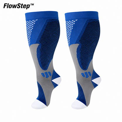 FlowStep™ | Calze a Compressione Graduata Premium per Gambe Leggere e Comfort Quotidiano