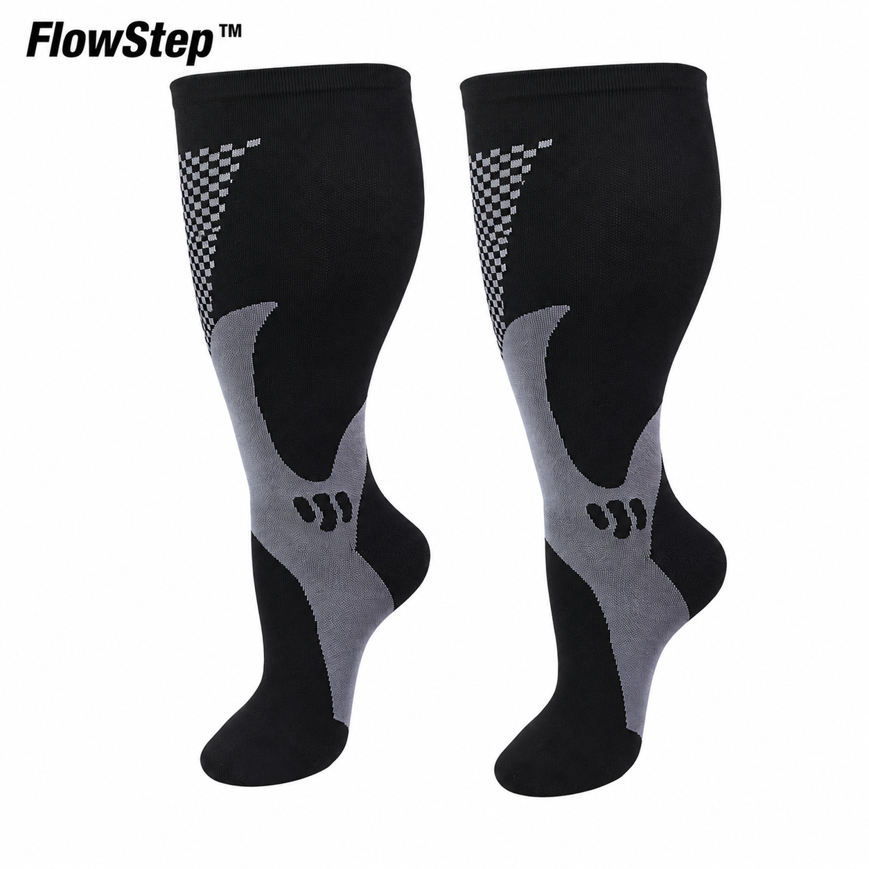 FlowStep™ | Calze a Compressione Graduata Premium per Gambe Leggere e Comfort Quotidiano