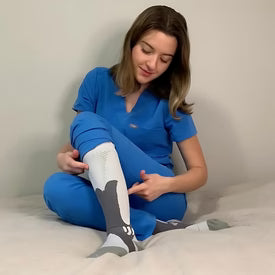 FlowStep™ | Calze a Compressione Graduata Premium per Gambe Leggere e Comfort Quotidiano