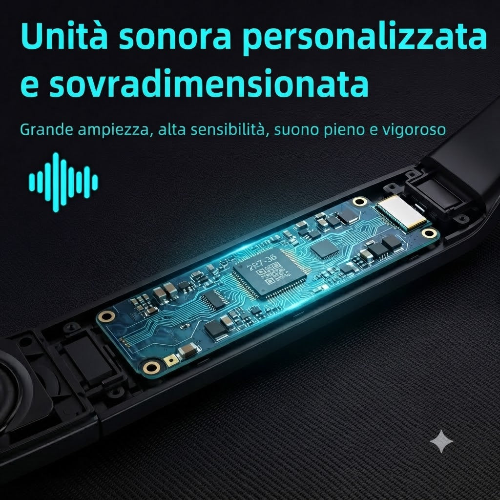 AeroVision Pro – Occhiali da Sole Smart Bluetooth con Audio Open-Ear