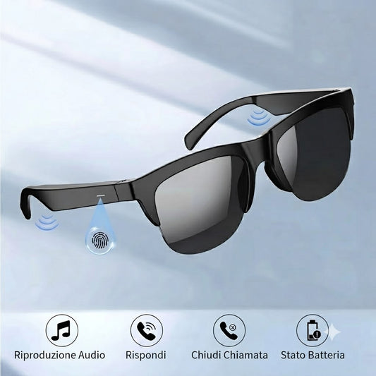 AeroVision Pro – Occhiali da Sole Smart Bluetooth con Audio Open-Ear