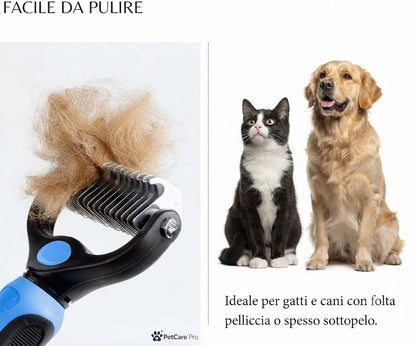 🐾 PetGroom Pro™ | La Spazzola Sottopelo N.1 per Cani e Gatti 🐕🐈