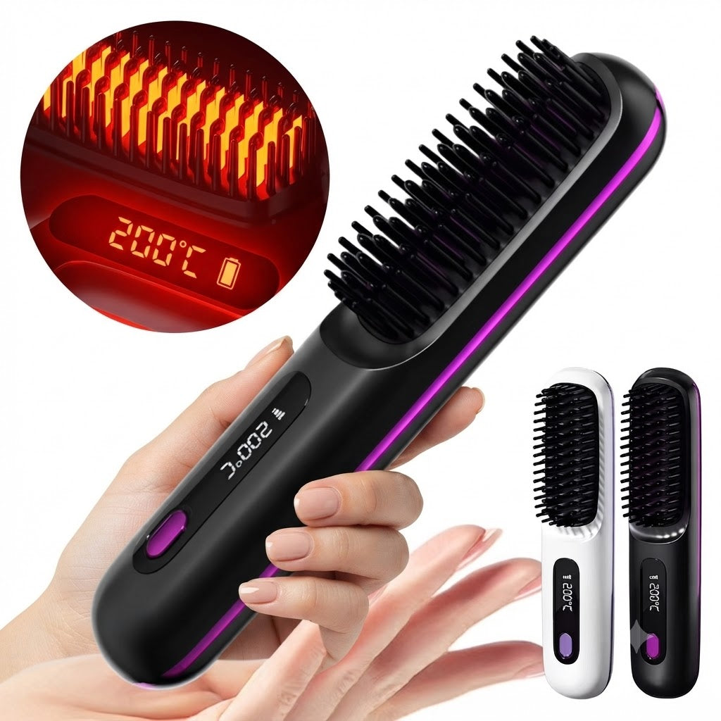 HairGlide Pro Wireless | Styler Professionale 3-in-1 Senza Fili