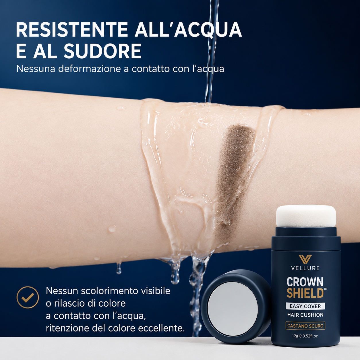 🔥 CROWN SHIELD™ | Copertura Istantanea per Capelli Diradati e Capelli Bianchi – Effetto Folto Naturale in Pochi Secondi