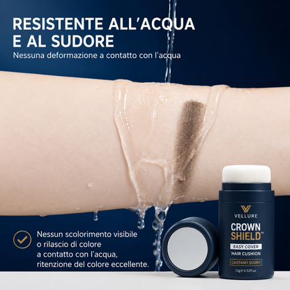 🔥 CROWN SHIELD™ | Copertura Istantanea per Capelli Diradati e Capelli Bianchi – Effetto Folto Naturale in Pochi Secondi