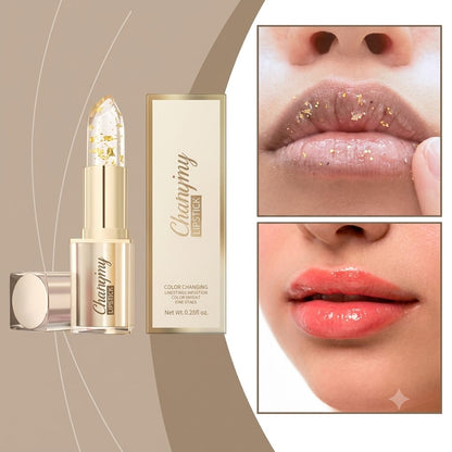 ✨ Golden Magic Lip Balm – Colore Unico, Labbra Morbide e Idratate 💋