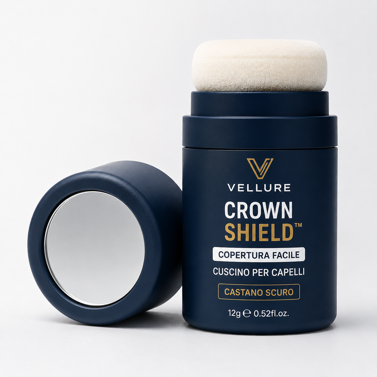 🔥 CROWN SHIELD™ | Copertura Istantanea per Capelli Diradati e Capelli Bianchi – Effetto Folto Naturale in Pochi Secondi
