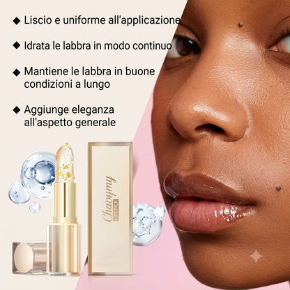 ✨ Golden Magic Lip Balm – Colore Unico, Labbra Morbide e Idratate 💋