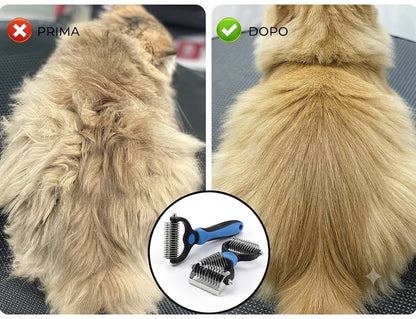 🐾 PetGroom Pro™ | La Spazzola Sottopelo N.1 per Cani e Gatti 🐕🐈