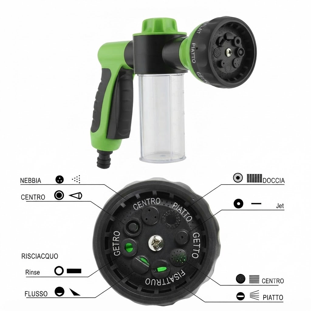 PetShine Hydro™ - Doccetta Smart con Serbatoio per la Cura di Cani e Gatti