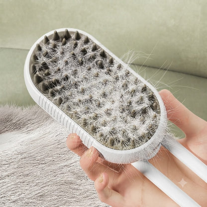 PetSpa Vapor™ - Spazzola Multifunzione a Vapore per Pelo Pulito