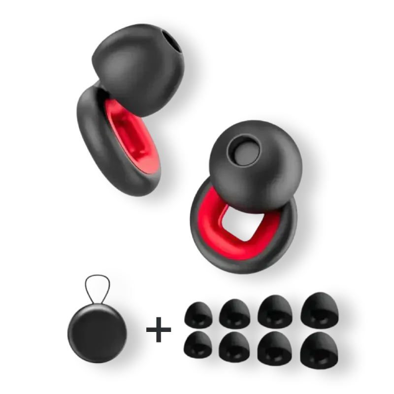 SilentRide™ Tappi Antirumore per Moto 27dB – Protezione Udito, Riduzione del Rumore del Vento e Comfort per Lunghi Viaggi