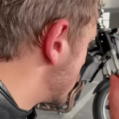 SilentRide™ Tappi Antirumore per Moto 27dB – Protezione Udito, Riduzione del Rumore del Vento e Comfort per Lunghi Viaggi